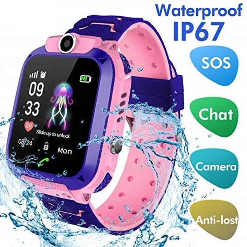 Smartwatch Watches For Kid Girl - 2G Smart Watch voor kinderen SOS-oproep
