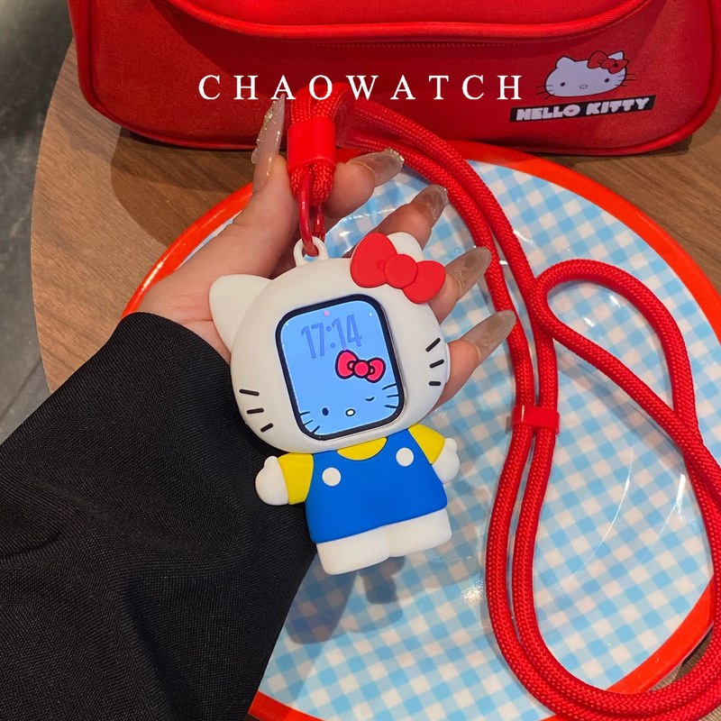 Apple Watch Band - Op voorraad Anime Hello Kitty Bandbeschermerhoesje