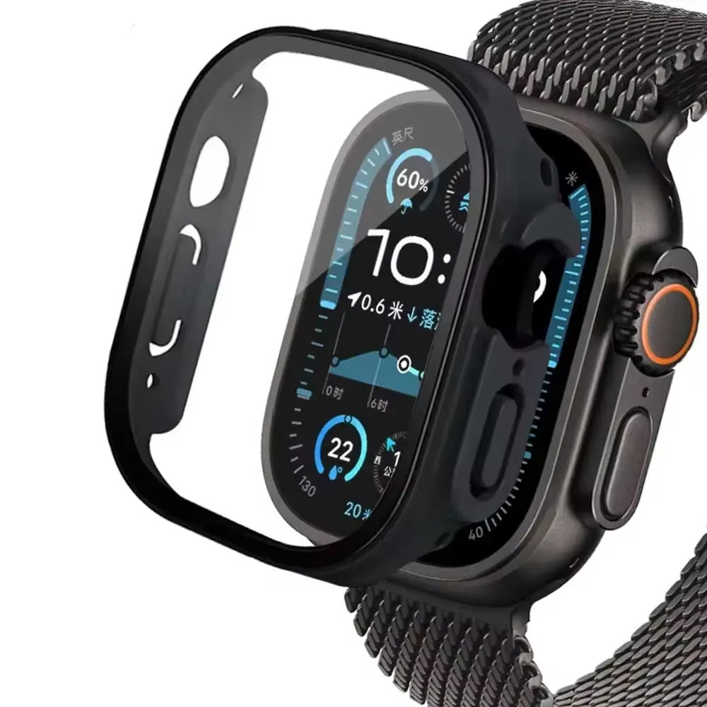 Iwatch Smartwatch - Glas + case Voor Apple Horloge
