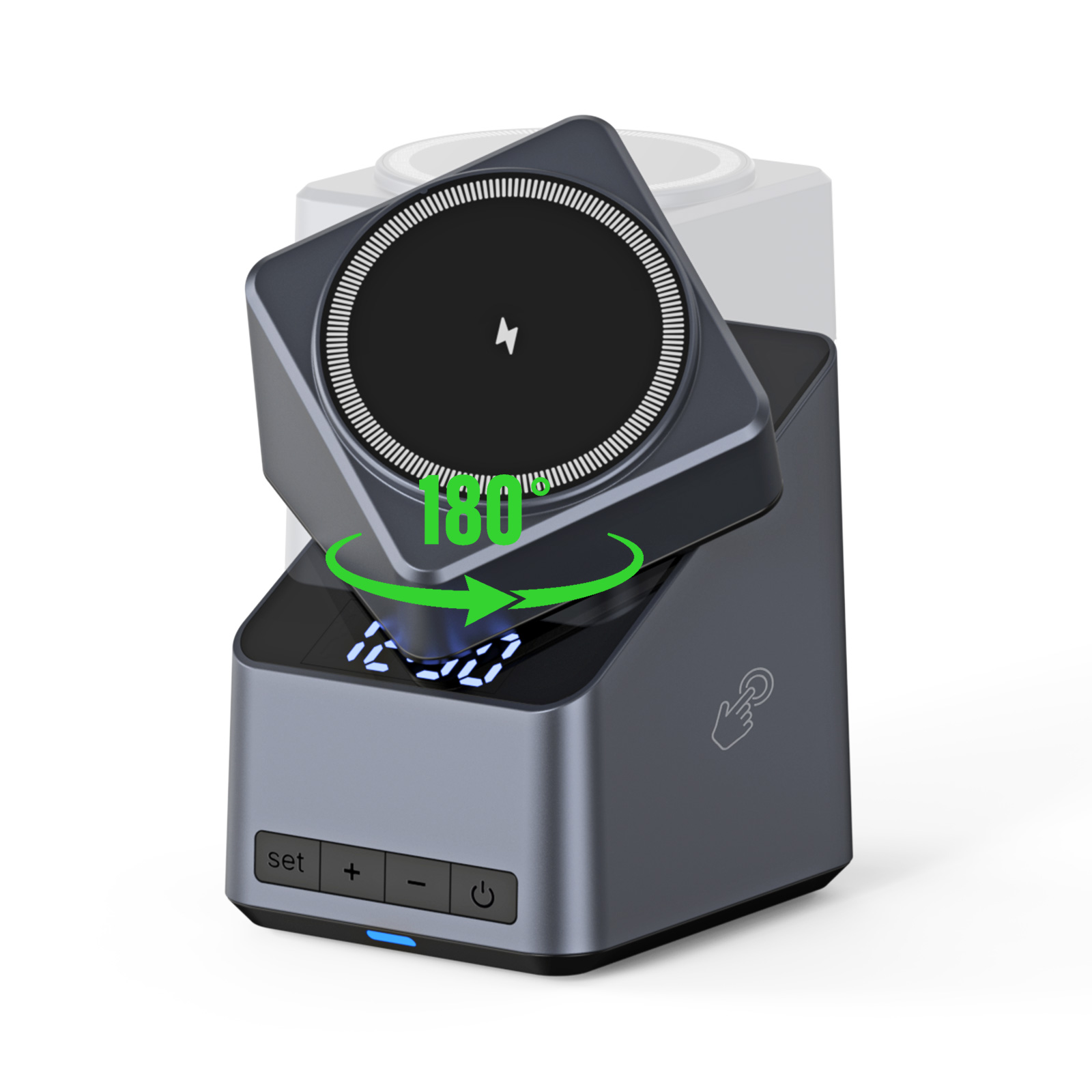 Iwatch Smartwatch - Magnetische 4-in-1 automatische rotatie draadloze oplader