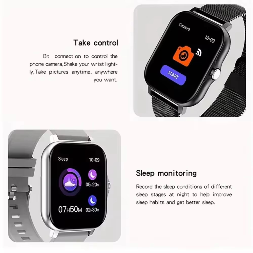 Lenovo 2026 Nieuw smartwatch m - Smartwatch Square Watches For Men recensie en prijs