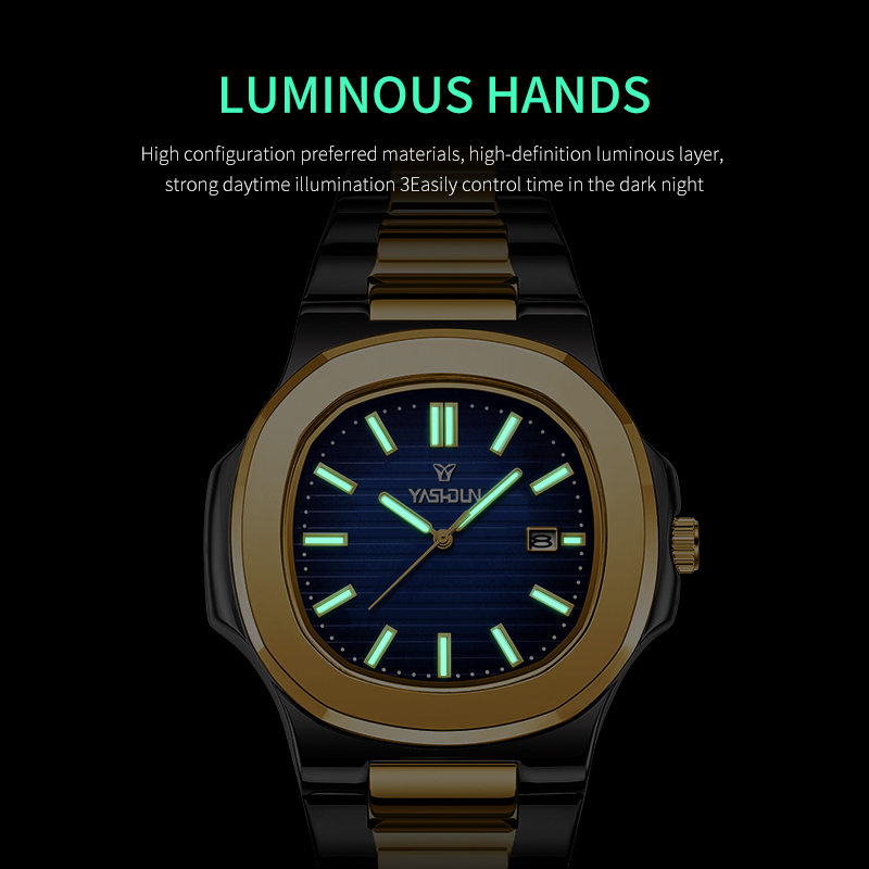 Modekwartier Quartz Herenhorlo - Smartwatch Square Watches For Men recensie en prijs
