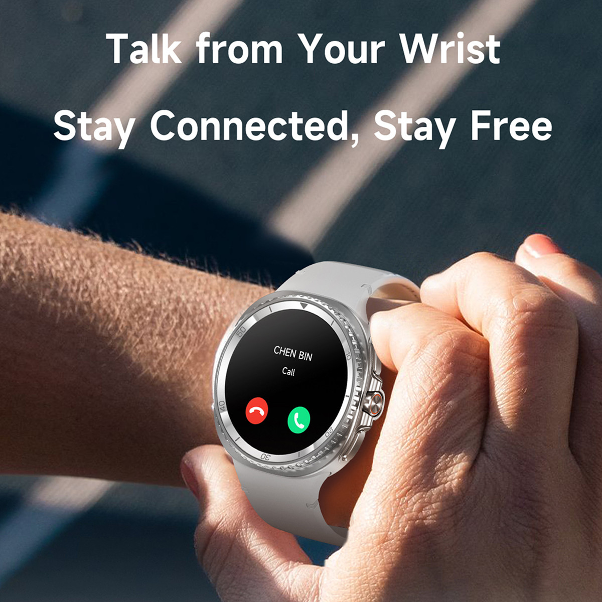 Smart Watch Man met roterende  - Smartwatch Digital Watches For Men recensie en prijs