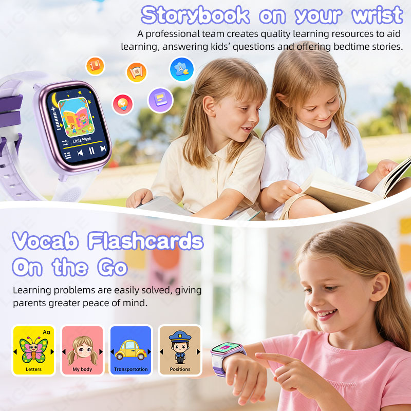LIGE Kids Smart Watch 1.83 inc - Smartwatch Watches For Kid Girl recensie en prijs