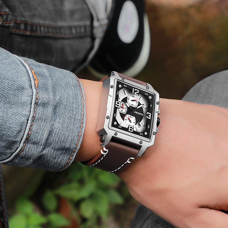 Herenhorloge Origineel ontwerp - Smartwatch Square Watches For Men recensie en prijs