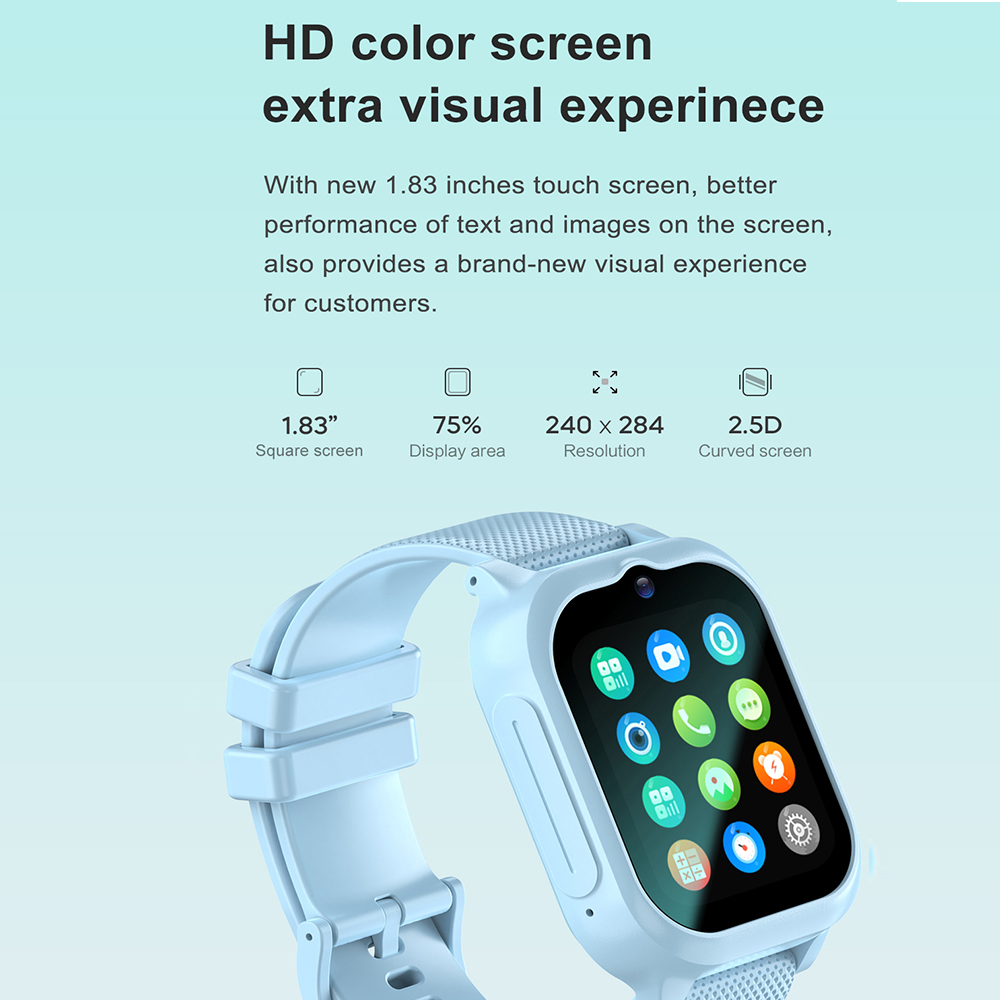 Smart Watch Kinderen 4G GPS WI - Smartwatch Watches For Kid Girl recensie en prijs
