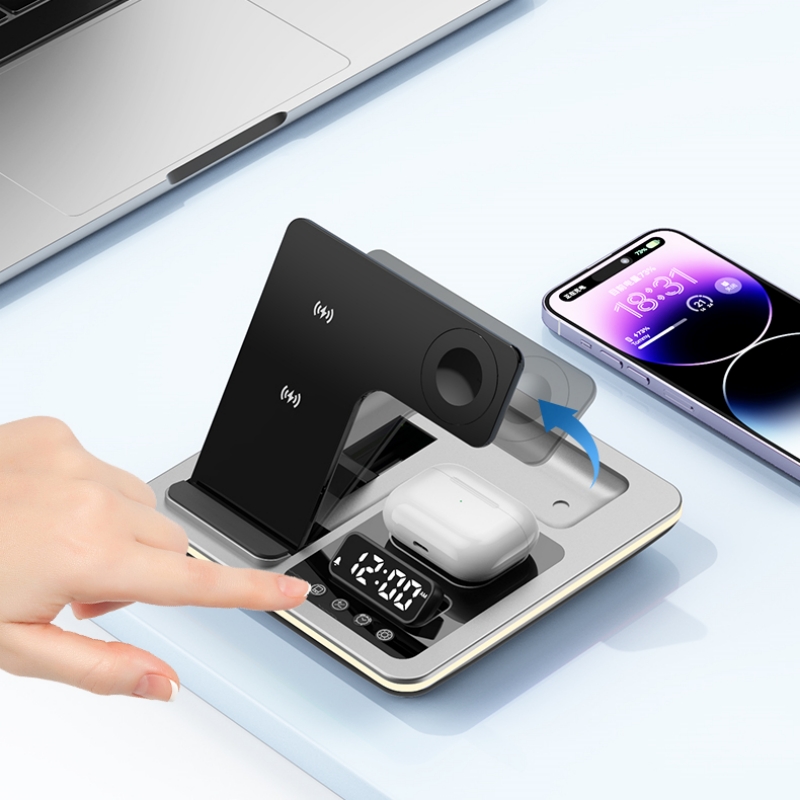 5-in-1 draadloze oplaadstation - Iwatch Smartwatch recensie en prijs