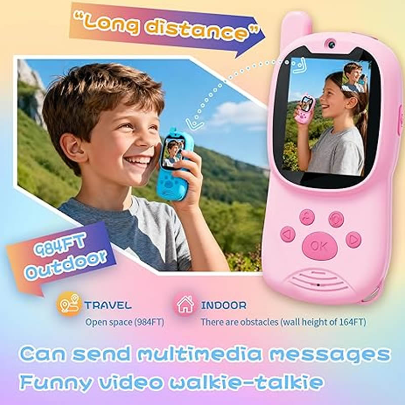 Walkie-talkies Schattig 2-pack - Smartwatch Watches For Kid Girl recensie en prijs