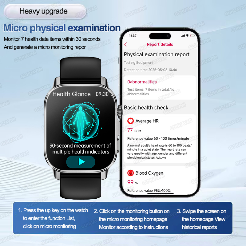 Nieuwe Smartwatch voor Emotied - Smartwatch Square Watches For Men recensie en prijs