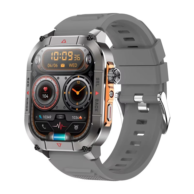 Nieuwe HK84 Mannen Smart Horlo - Smartwatch Digital Watches For Men recensie en prijs