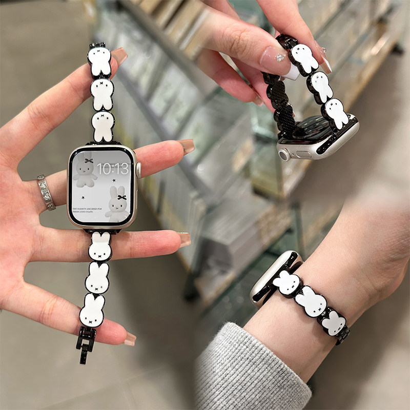 Miffy Rabbit lederen horlogeba - Apple Watch Band recensie en prijs
