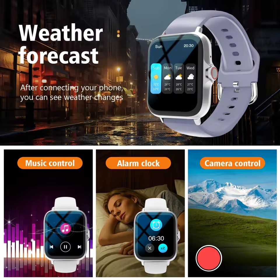 2026 Nieuwe Bluetooth Oproep S - Smartwatch Square Watches For Men recensie en prijs