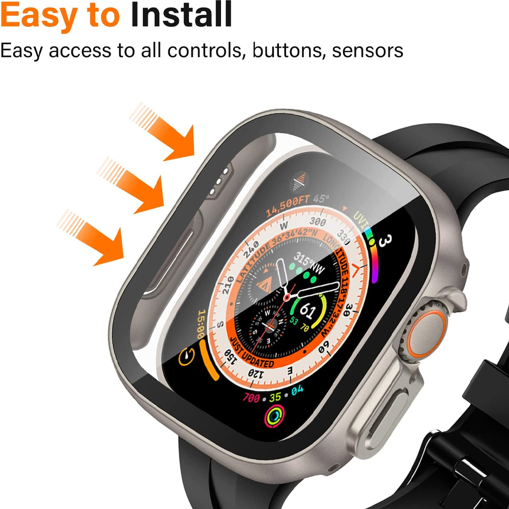 Glas + case Voor Apple Horloge - Iwatch Smartwatch recensie en prijs
