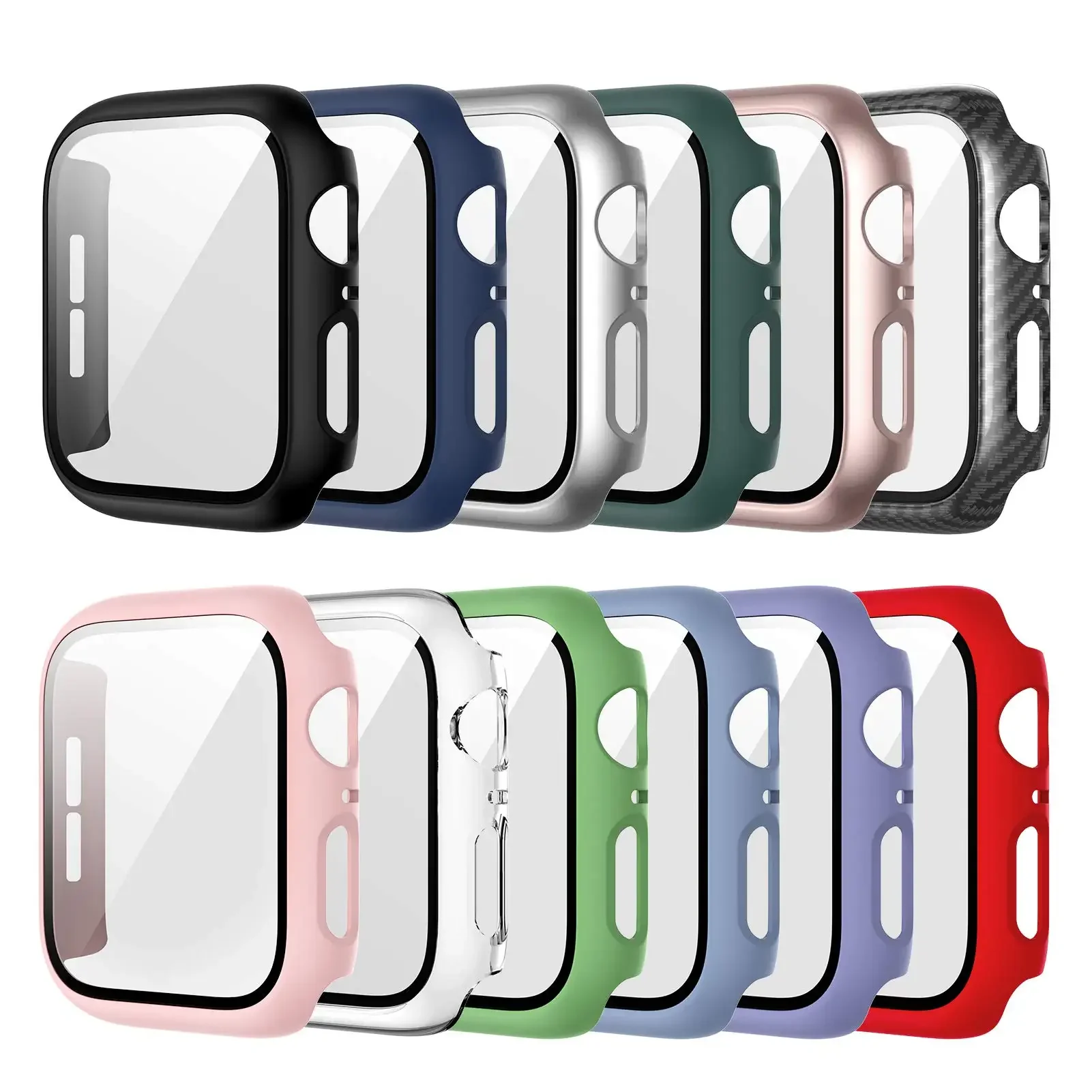 Gehard glas + cover voor Apple - Iwatch Smartwatch recensie en prijs