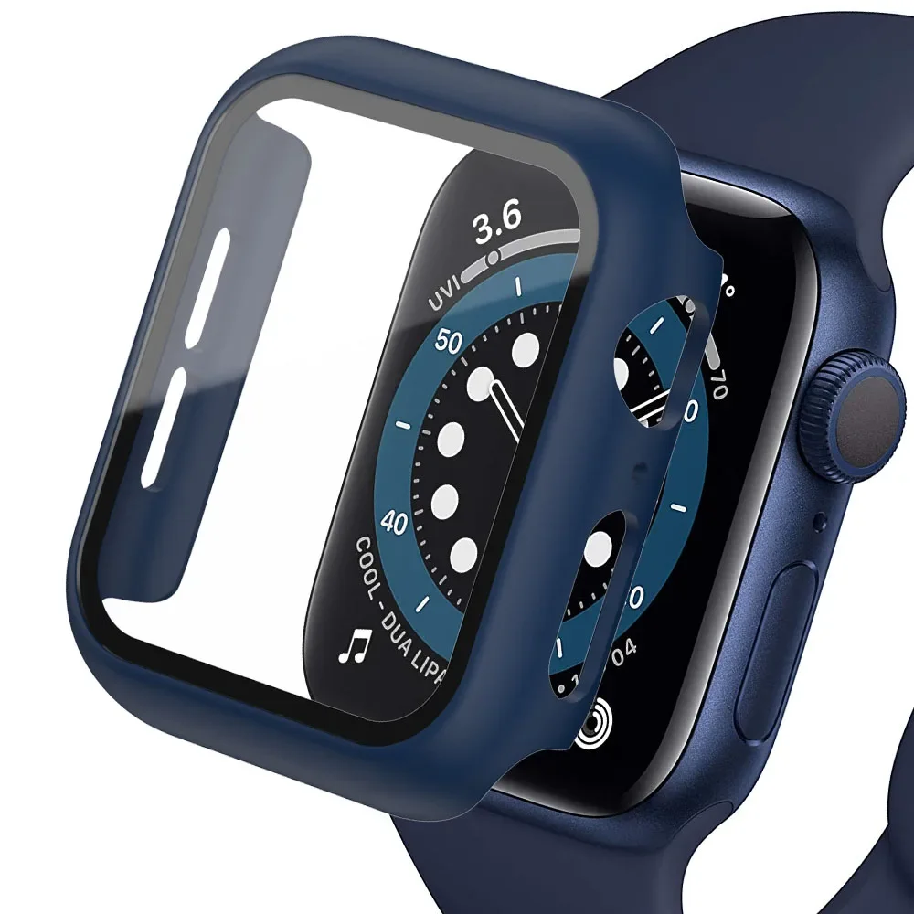 Gehard glas + cover voor Apple - Iwatch Smartwatch recensie en prijs
