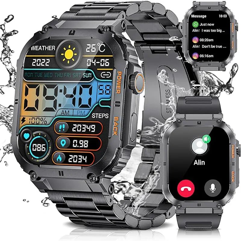 Lige Outdoor Sport Fitness Sma - Smartwatch Digital Watches For Men recensie en prijs