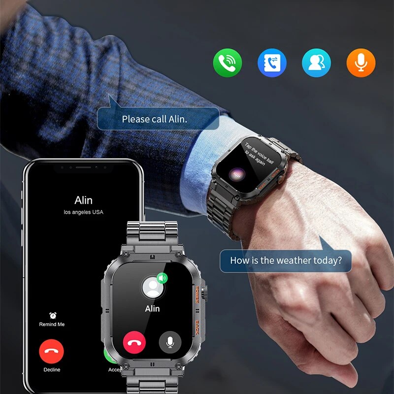 Lige Outdoor Sport Fitness Sma - Smartwatch Digital Watches For Men recensie en prijs