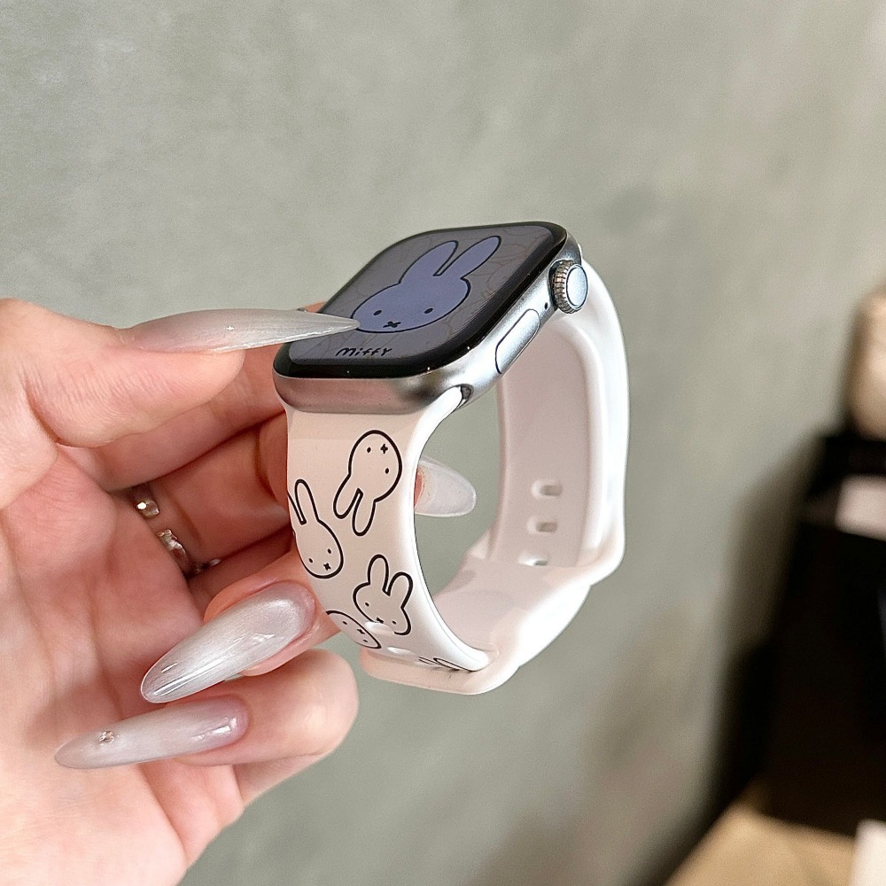 Schattig Miffy Konijn Cartoon  - Apple Watch Band recensie en prijs