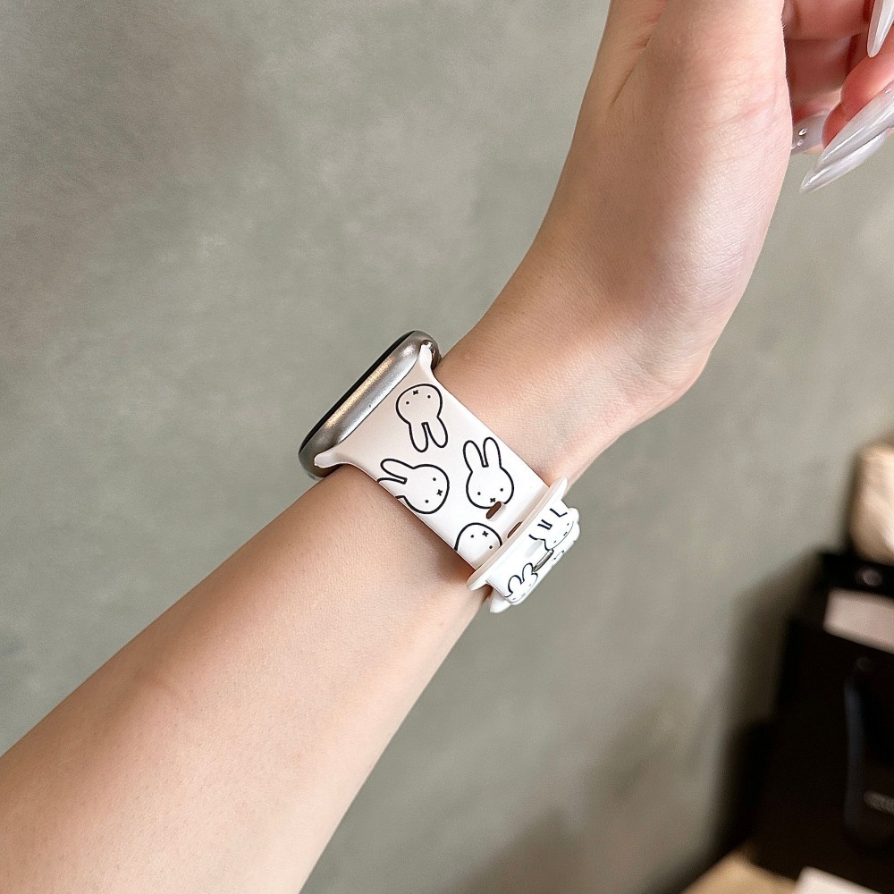 Schattig Miffy Konijn Cartoon  - Apple Watch Band recensie en prijs
