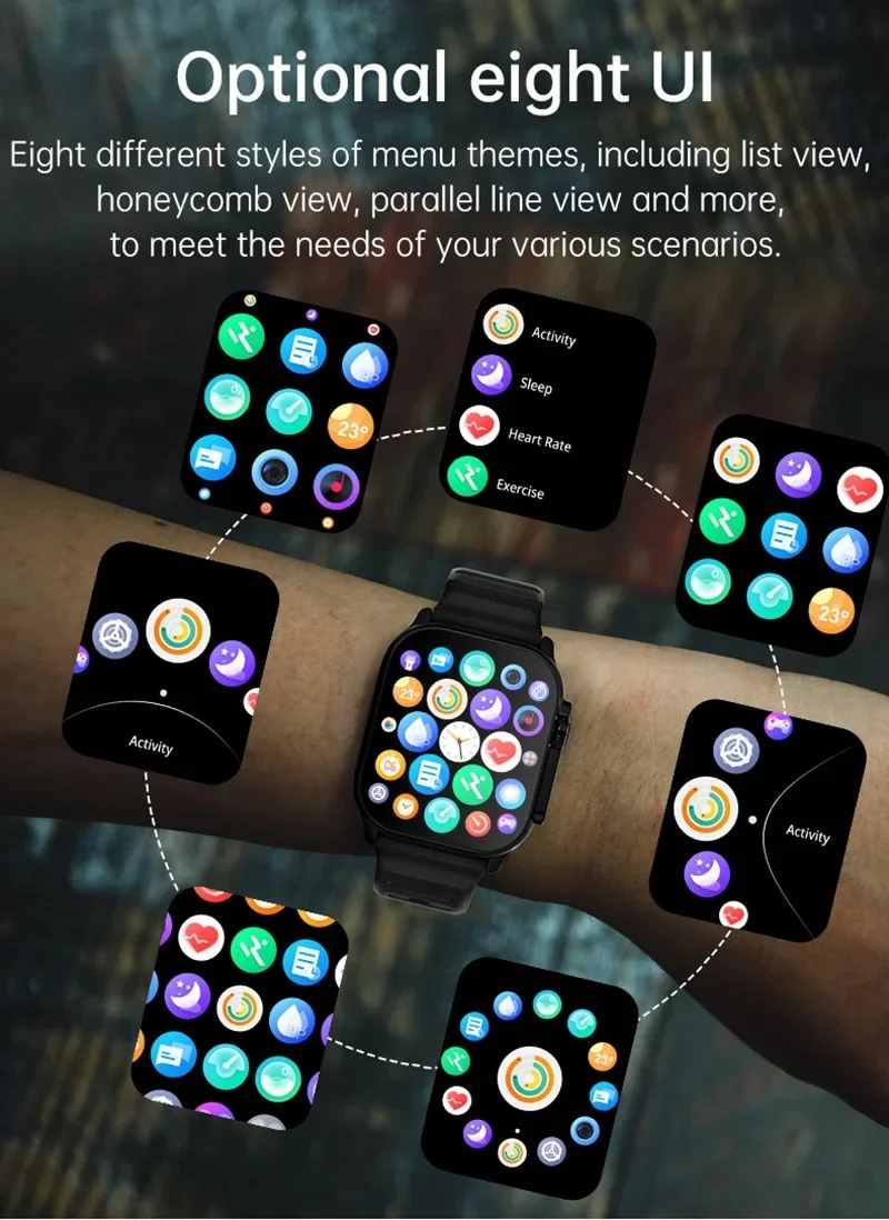 Originele T900 Ultra 2 Smart H - Smartwatch Square Watches For Men recensie en prijs