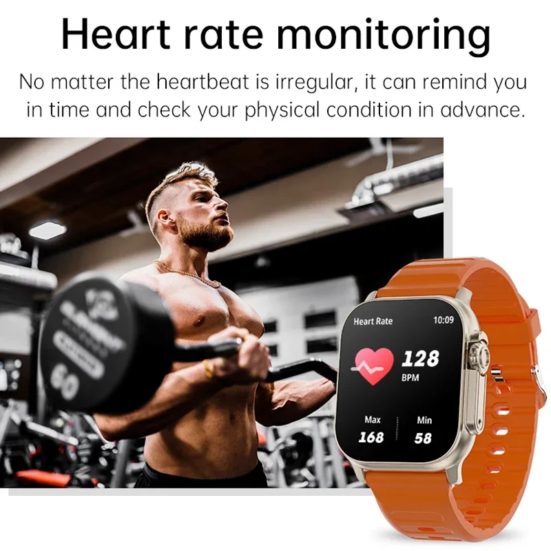 Originele T900 Ultra 2 Smart H - Smartwatch Square Watches For Men recensie en prijs