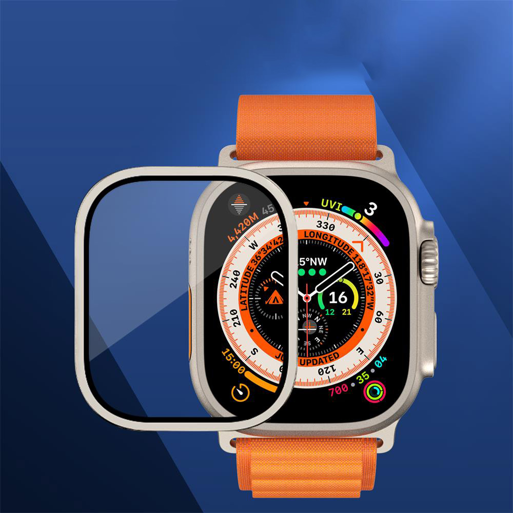 Metalen bumper + gehard glas v - Apple Watch Band recensie en prijs