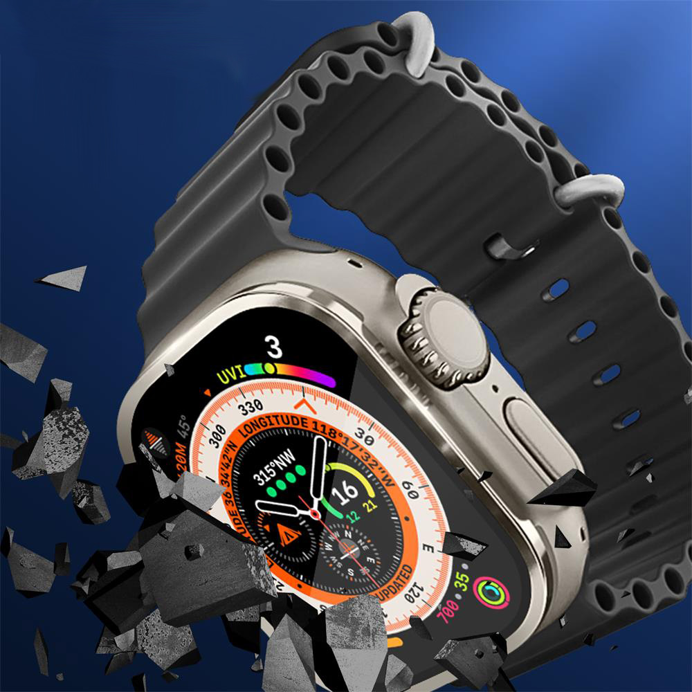 Metalen bumper + gehard glas v - Apple Watch Band recensie en prijs