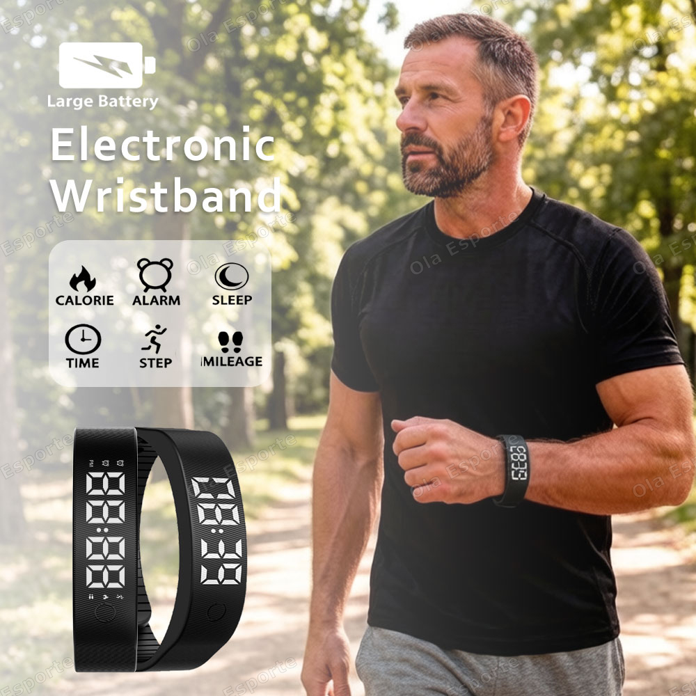 Vibrerende wekker horloge voor - Smartwatch Square Watches For Men recensie en prijs