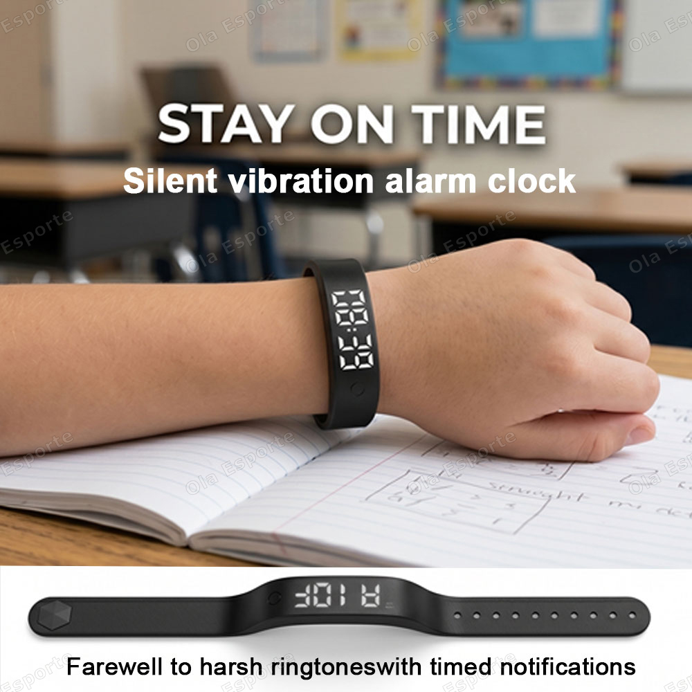 Vibrerende wekker horloge voor - Smartwatch Square Watches For Men recensie en prijs