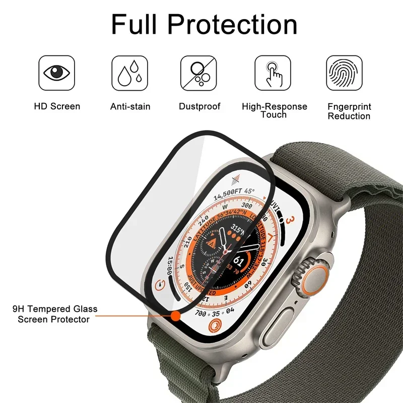Volledig gebogen schermbescher - Iwatch Smartwatch recensie en prijs