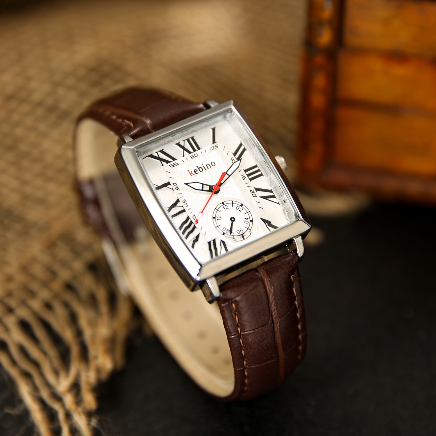 Zakelijk herenhorloge met vier - Smartwatch Square Watches For Men recensie en prijs