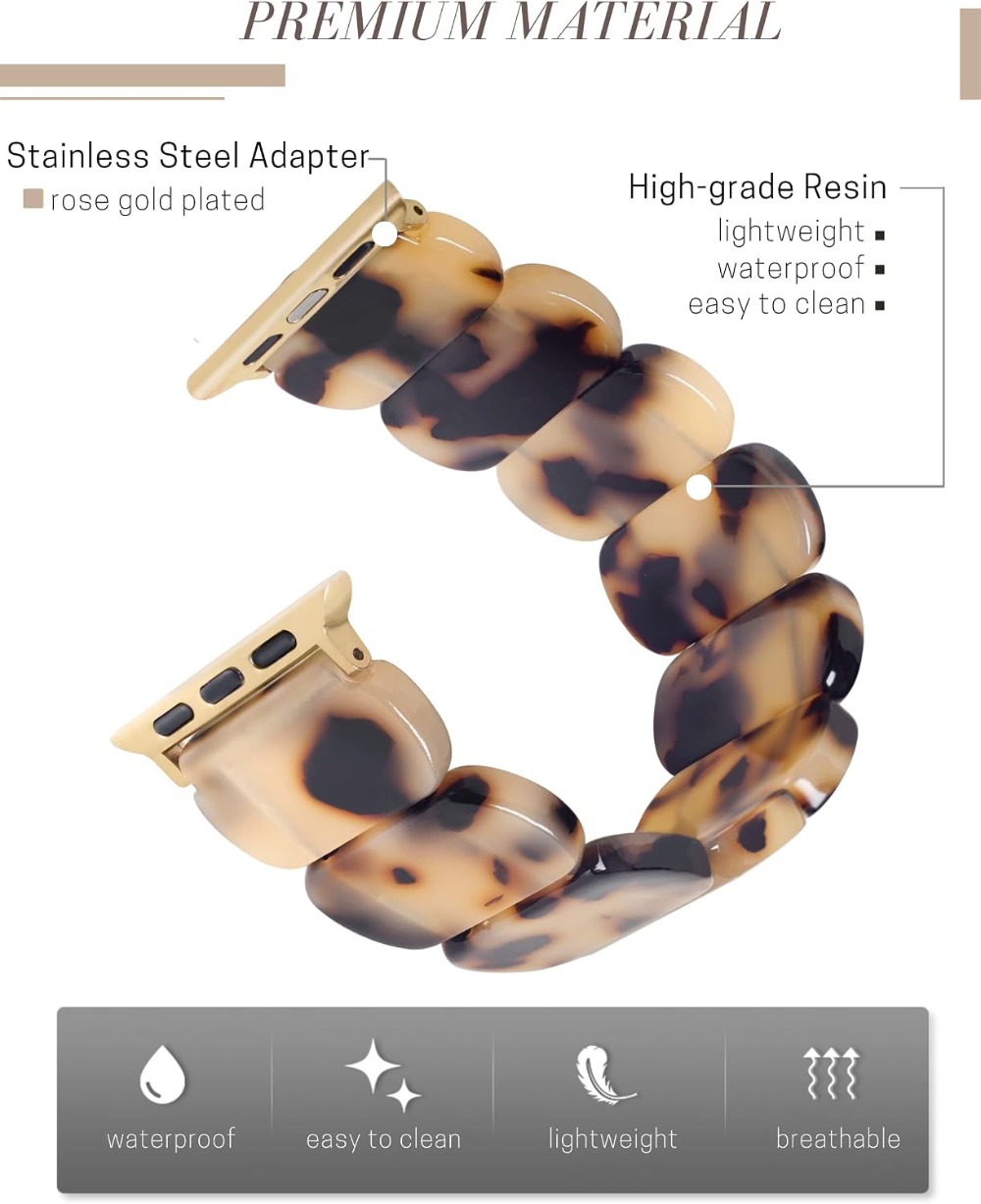 Heesch Tortoise rekbare horlog - Apple Watch Band recensie en prijs