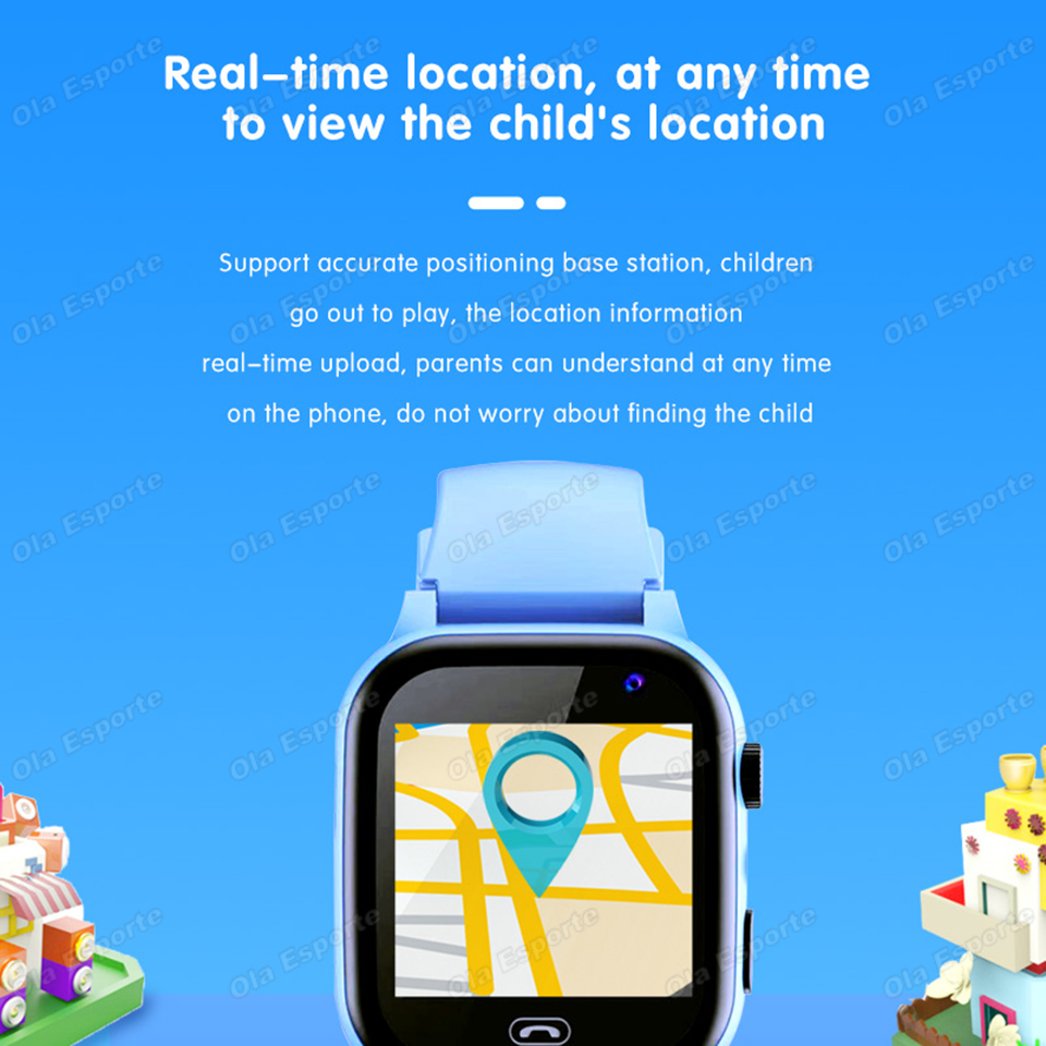 2027 Kids 5G Smartwatch GPS SO - Smartwatch Watches For Kid Girl recensie en prijs