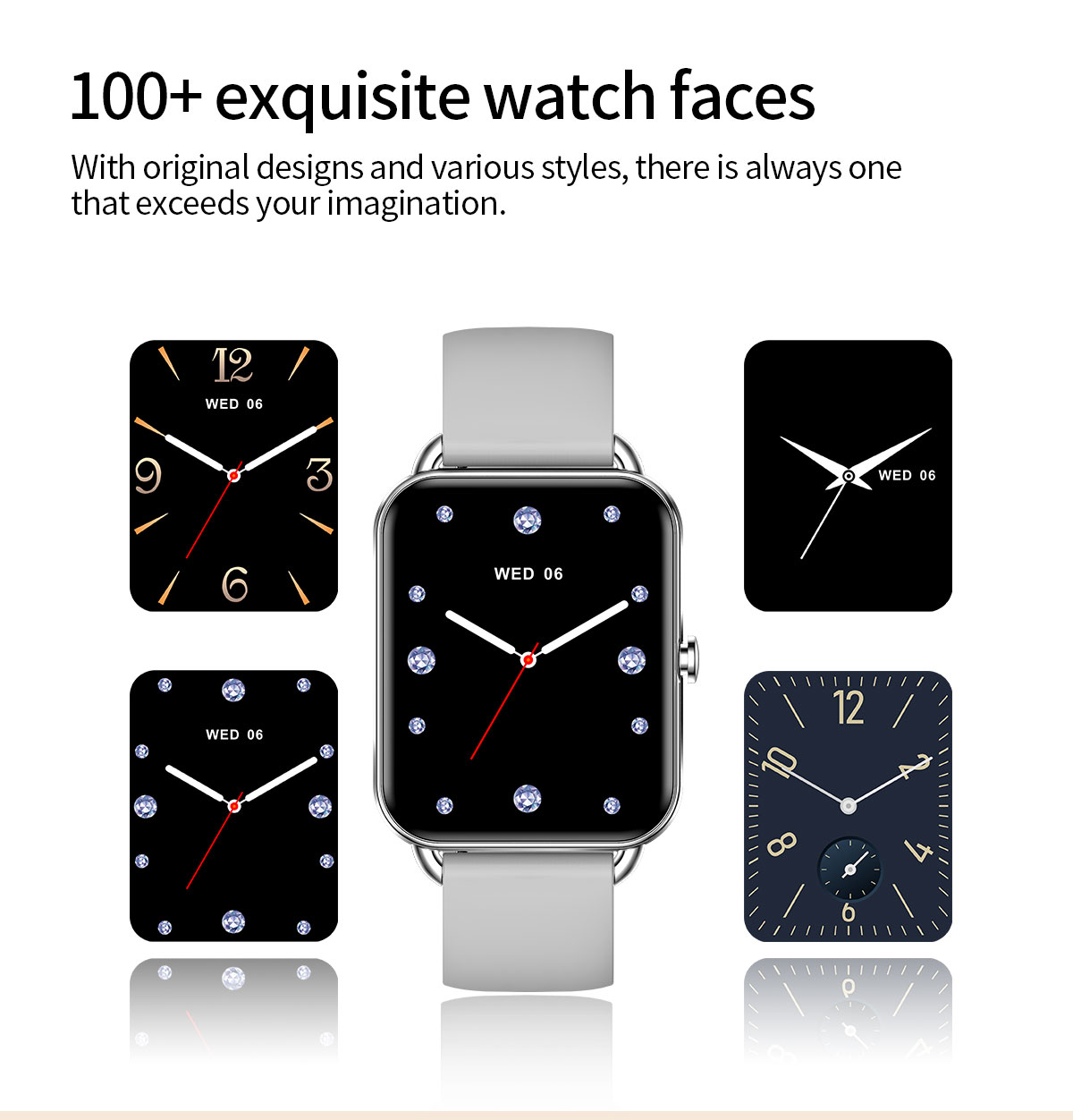 2024 Smart Horloge Android Tel - Smartwatch Square Watches For Men recensie en prijs