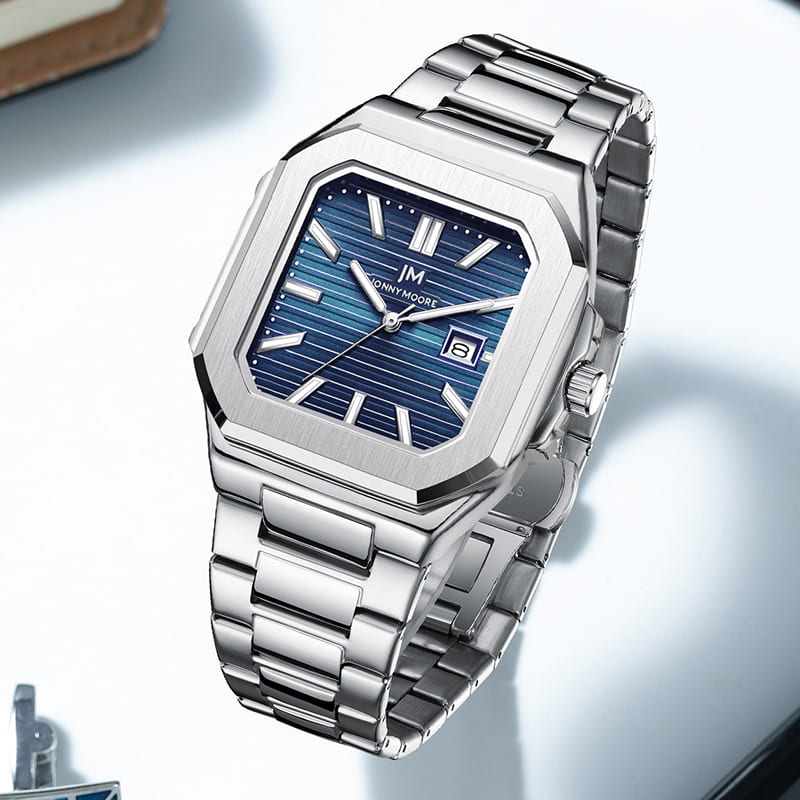 JONNY MOORE K1050 Mode Luxe St - Smartwatch Square Watches For Men recensie en prijs
