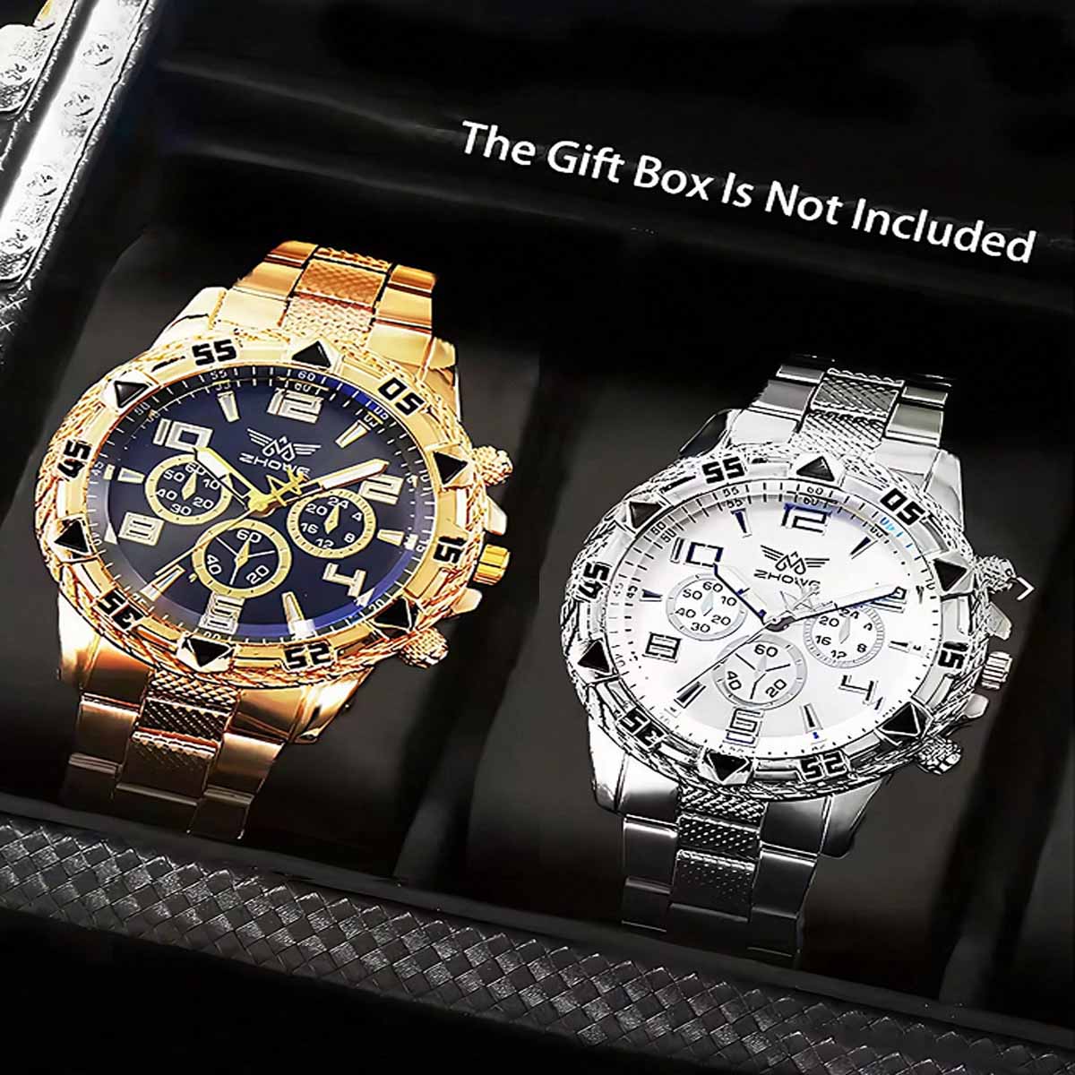 2 stks/set heren zakelijke hor - Smartwatch Digital Watches For Men recensie en prijs